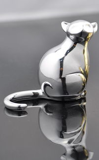 艺居陶电铸镀金镀银猫工艺品 精美摆件的批发与销售指南